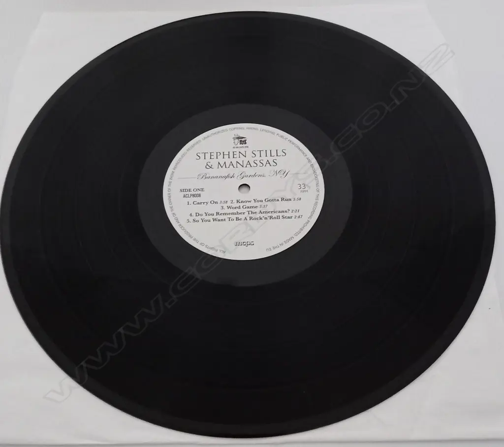 Stephen Stills, Manassas, Bananafish Gardens, NY Image 1++